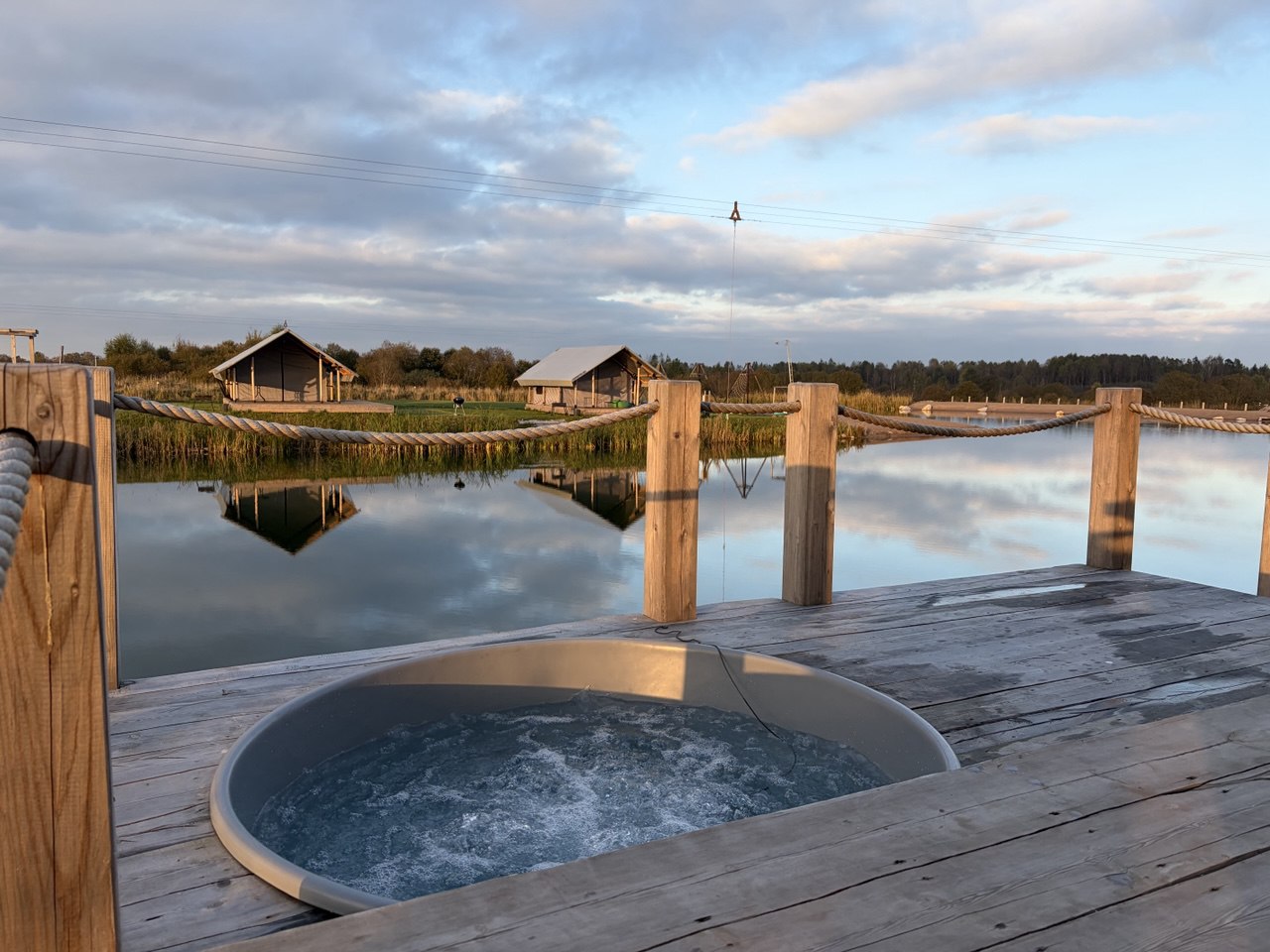 Терасса савицкие бани с купелью